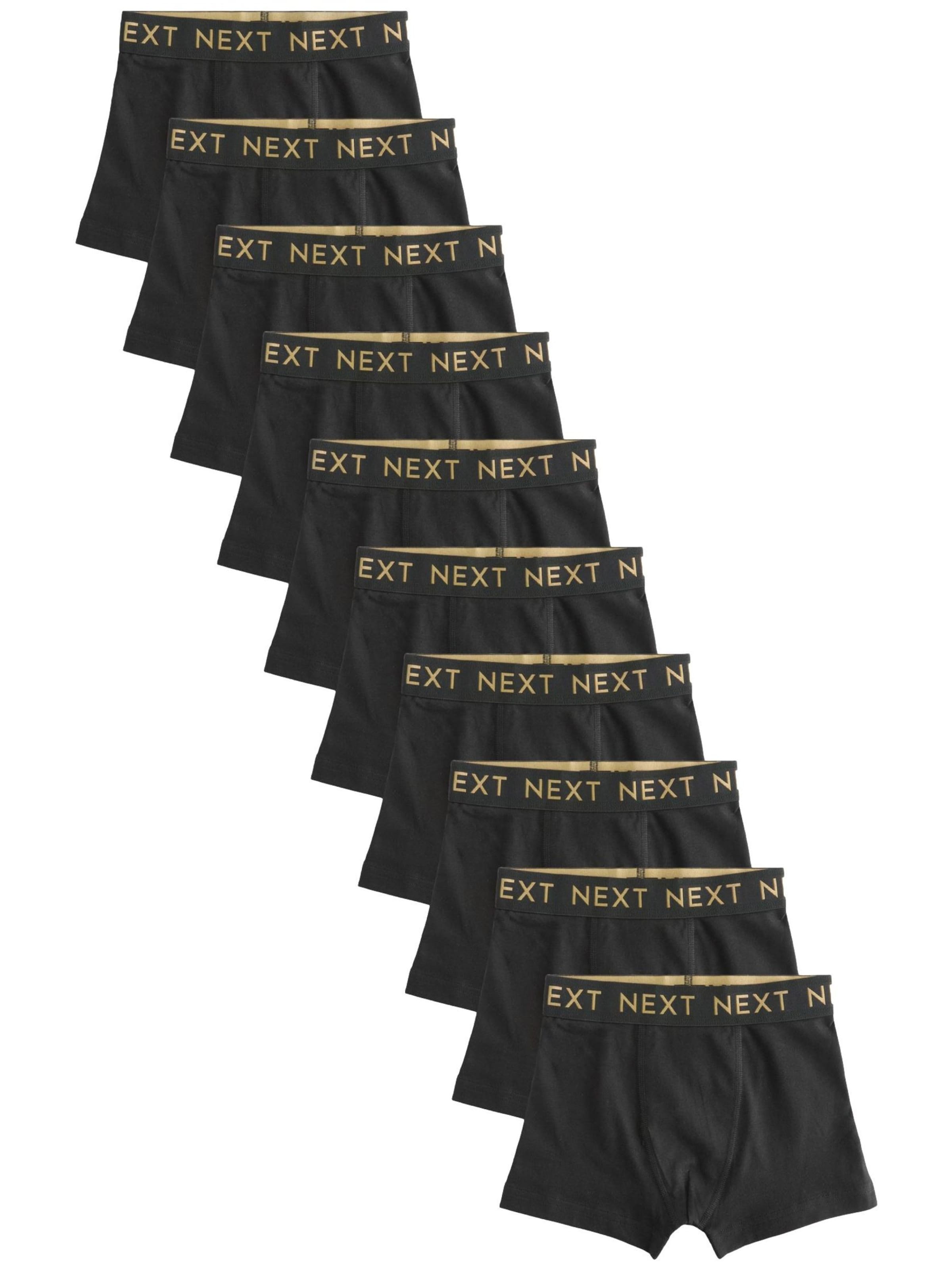 Next Underpants in Black: front