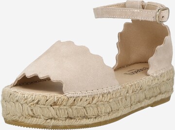 espadrij l´originale Sandals 'Lyon' in Beige: front