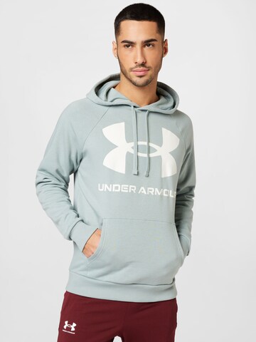UNDER ARMOUR Sweatshirt 'Rival' in Grün: Vorderseite