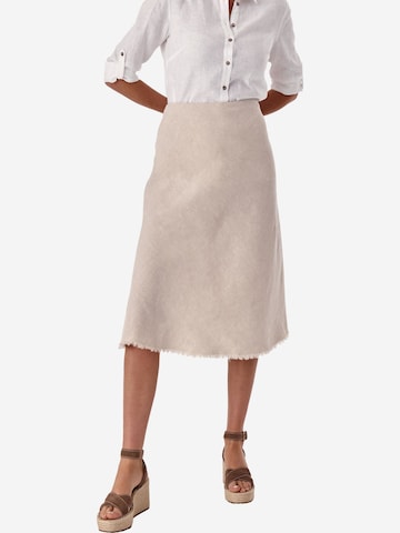 TATUUM Skirt 'URBI' in White: front