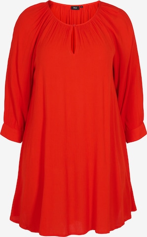 Zizzi Tuniek 'Erose' in Rood: voorkant