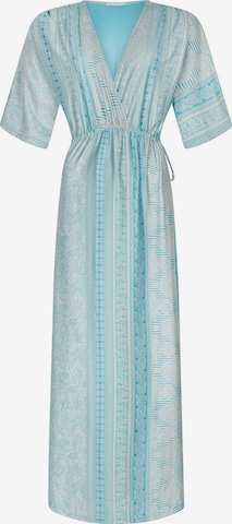 Chic by Lirette Jurk 'Kimono Lotus Guna' in Blauw: voorkant
