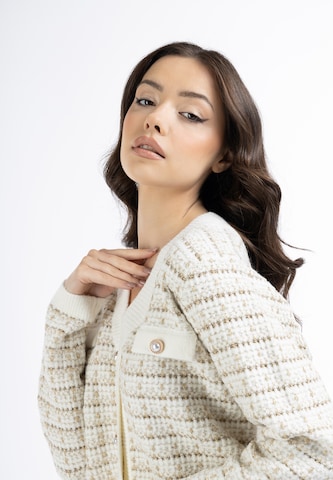 Cardigan faina en blanc