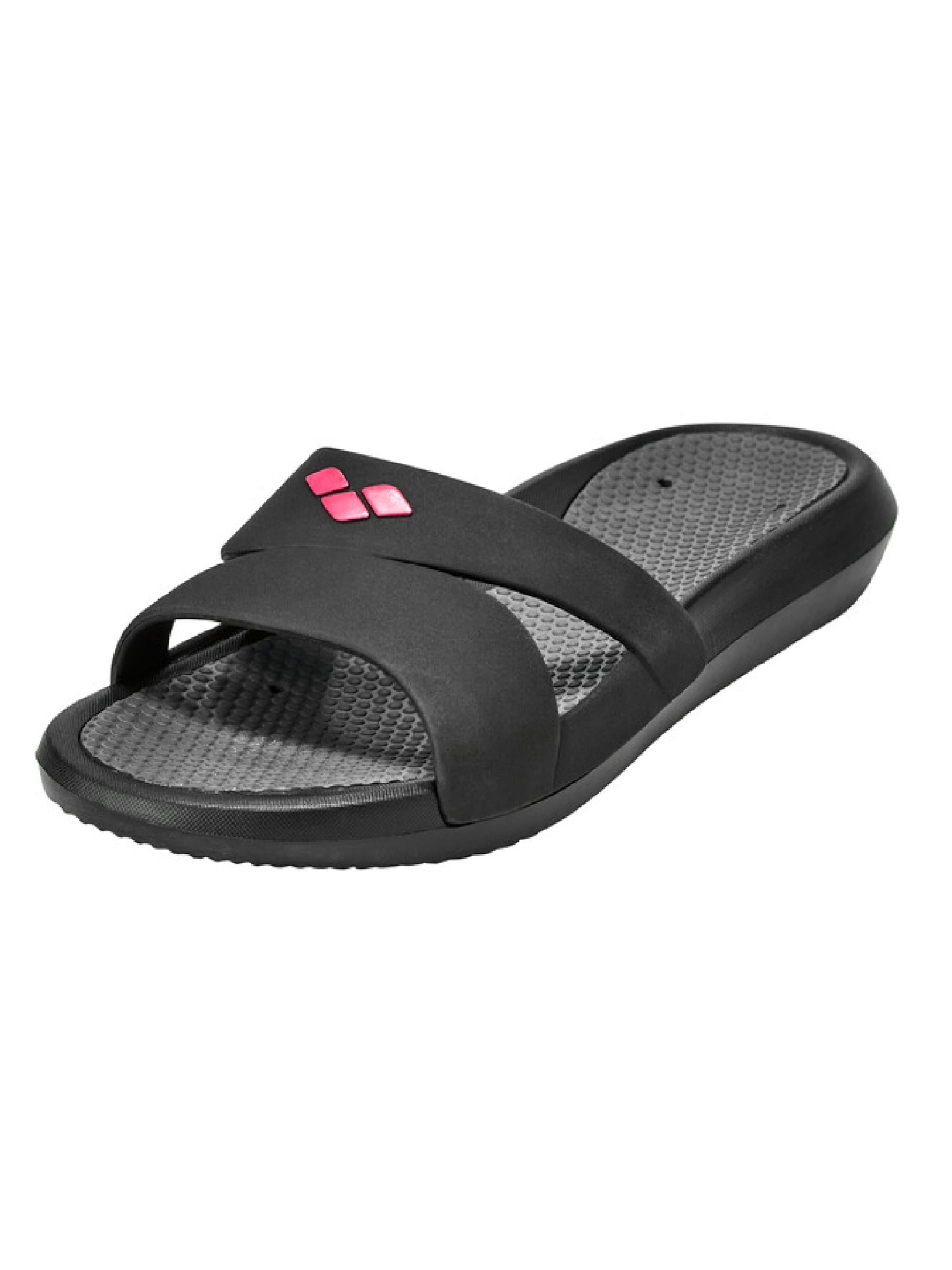 Claquettes / Tongs &#x27;Nina&#x27; ARENA en noir : devant