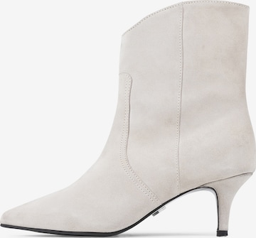 BRONX Ankle Boots 'Po-Lly' in Beige: front