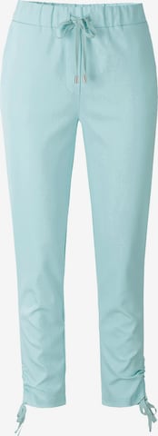 Linea Tesini by heine Slimfit Broek in Blauw: voorkant