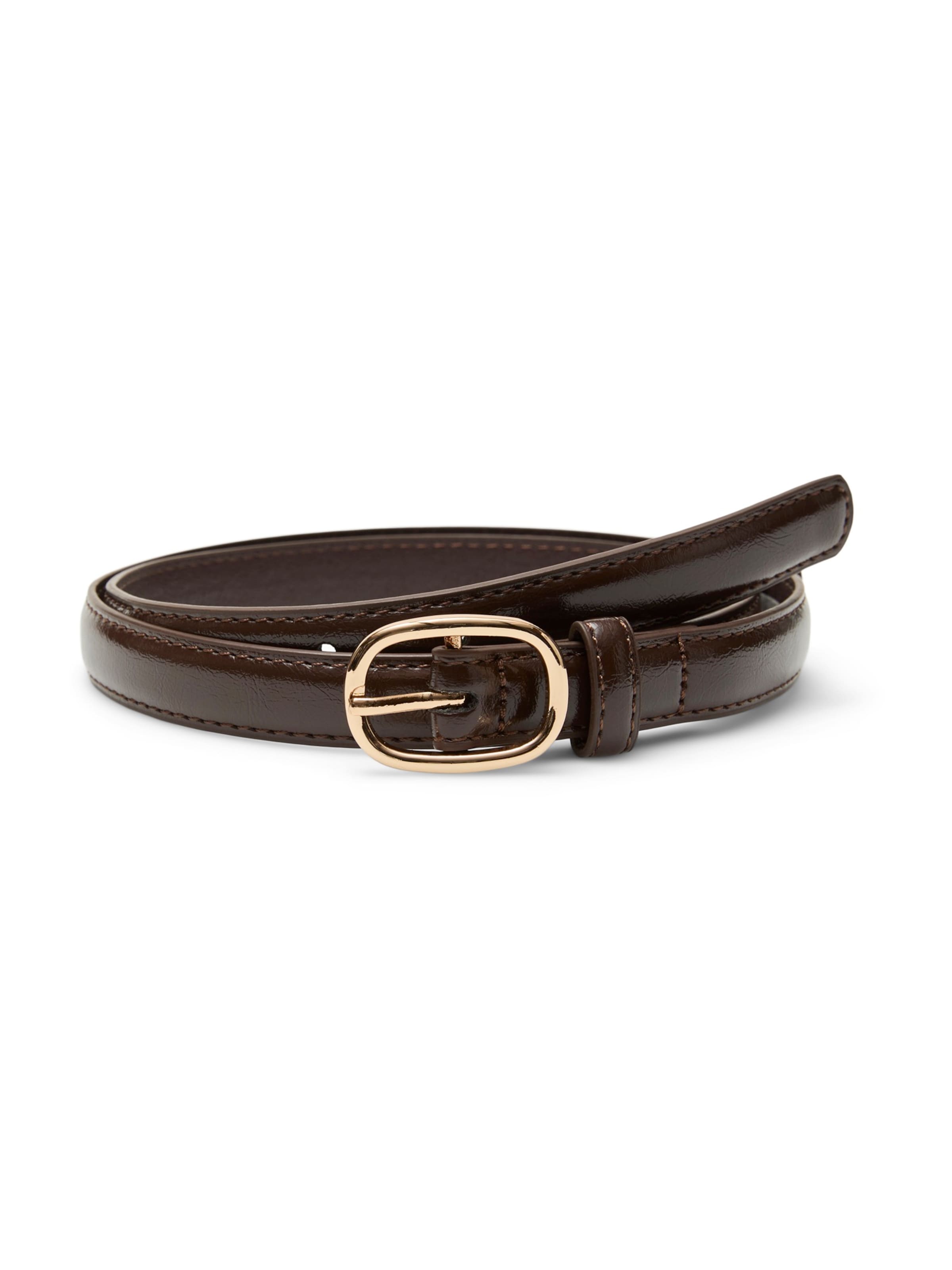 VERO MODA - Cinturón 'VMLIVA' en marrón: frente