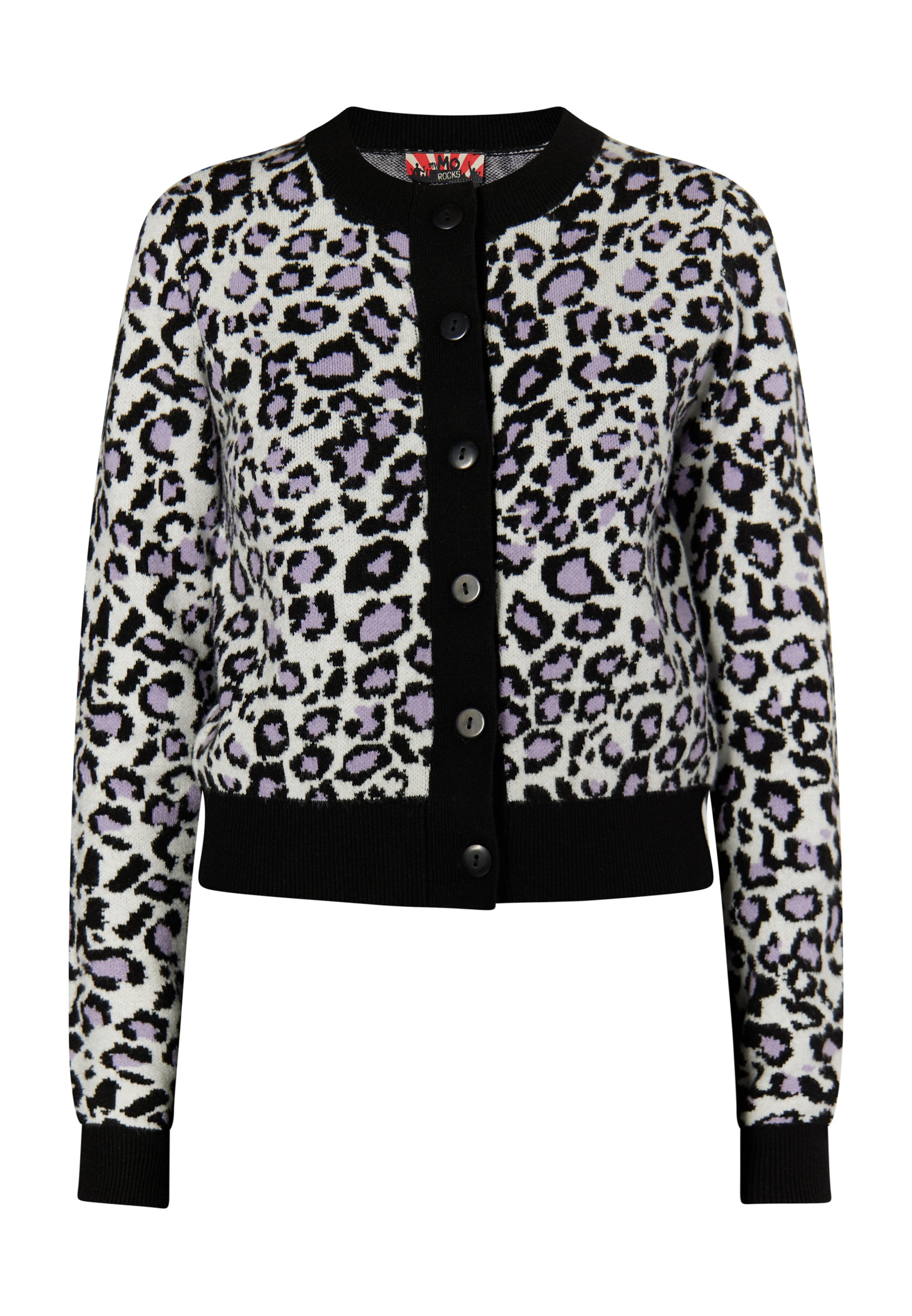 myMo ROCKS Kampsun 'Blonda', värv valge: eest vaates