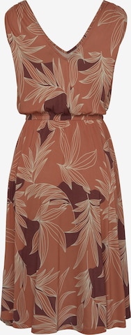 LASCANA Dress in Brown: front