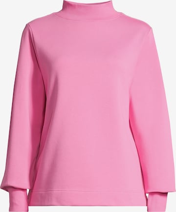 Sweat-shirt 'Oaneweeten' salzhaut en rose : devant