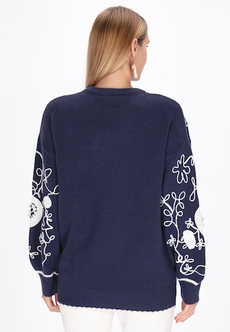 Pull-over usha FESTIVAL en bleu