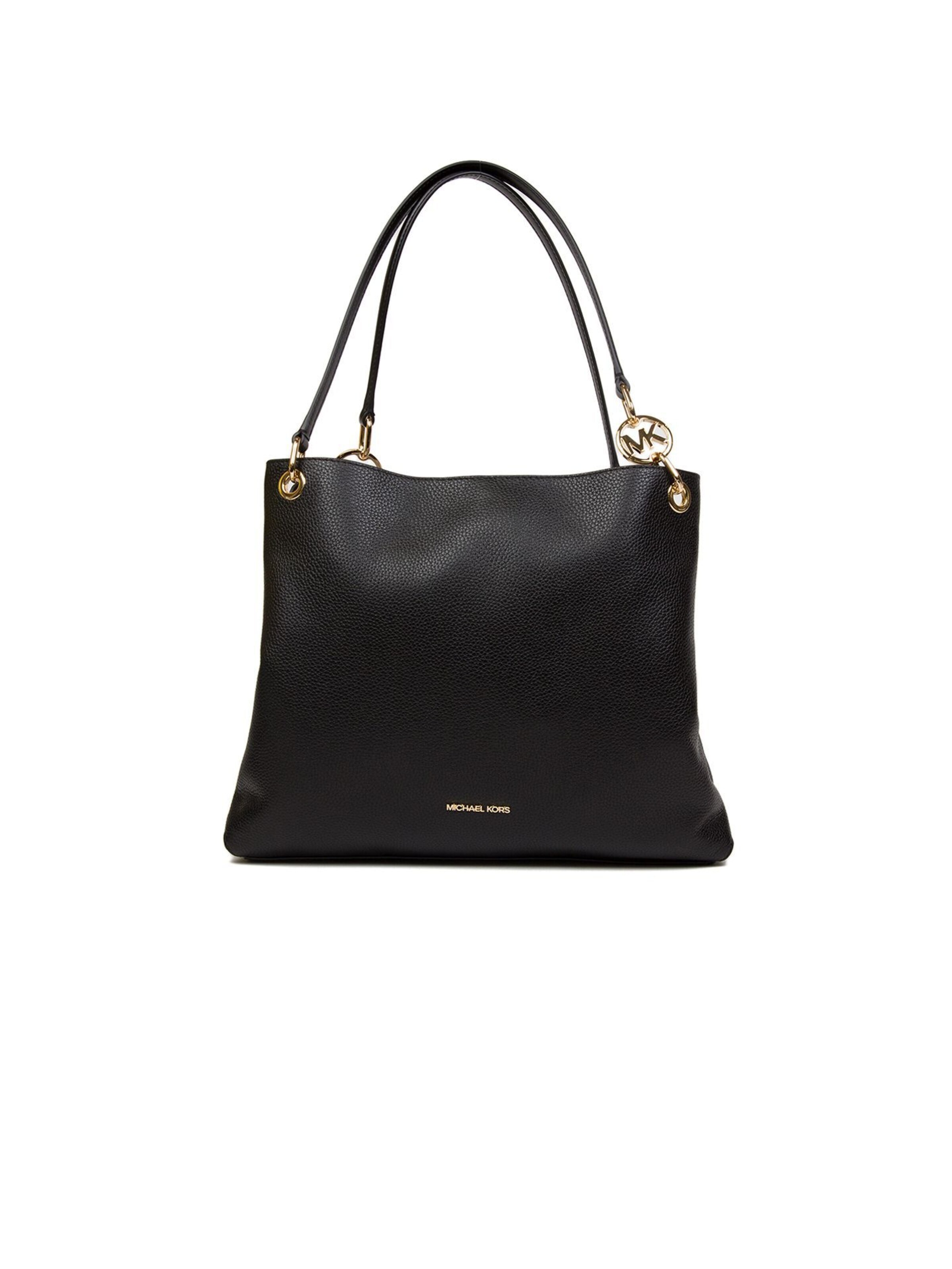 Borsa a mano 'Christina Large Triple Gusset Shoulder Tote' di Michael Kors in nero: frontale