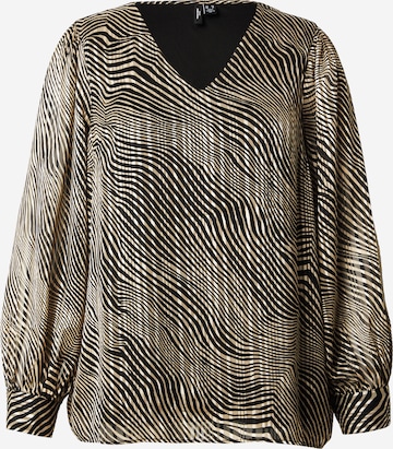 Vero Moda Curve Pusero 'VMCGEBRA' värissä musta: etupuoli