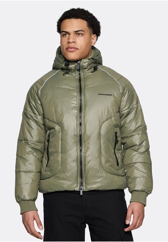 Pegador Winter jacket 'Toby' in Green: front
