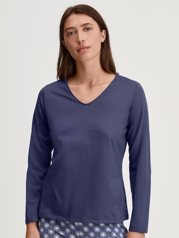 CALIDA Schlafshirt 'Favourites'‌‌‌‌ in Blau: Vorderseite
