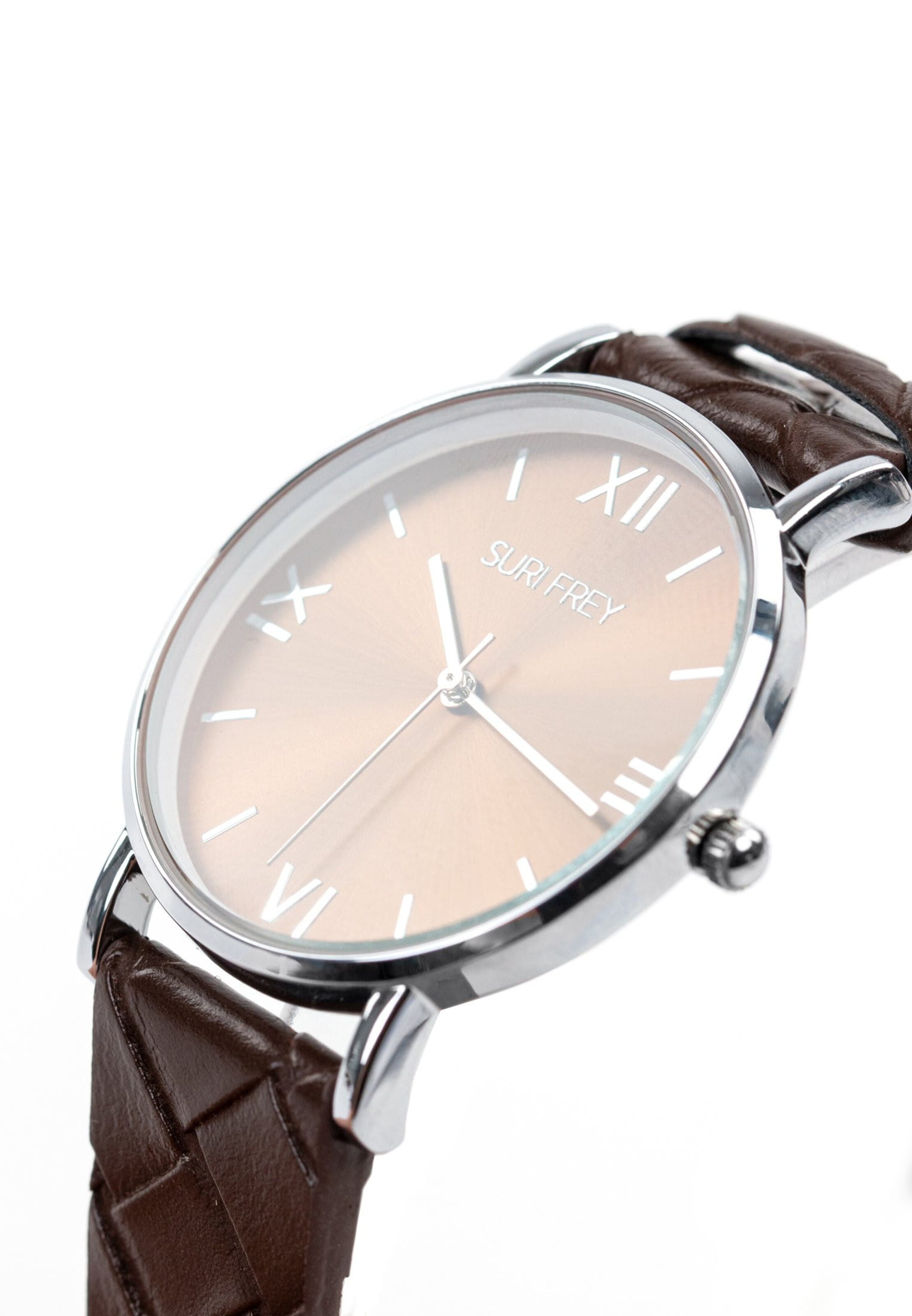 Montre à affichage analogique ' Molly ' Suri Frey en marron