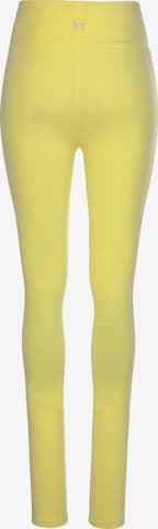 LASCANA Skinny Leggings i gul