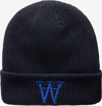 WOOD WOOD Beanie 'Vin AA' in Blue: front