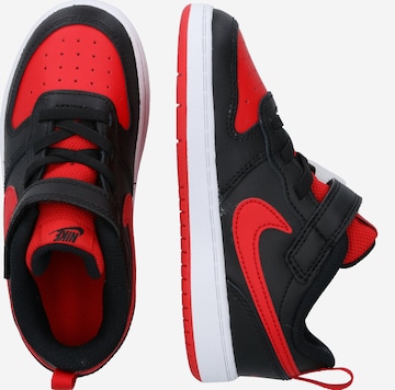 Nike Sportswear Trampki 'Court Borough 2' w kolorze czerwony