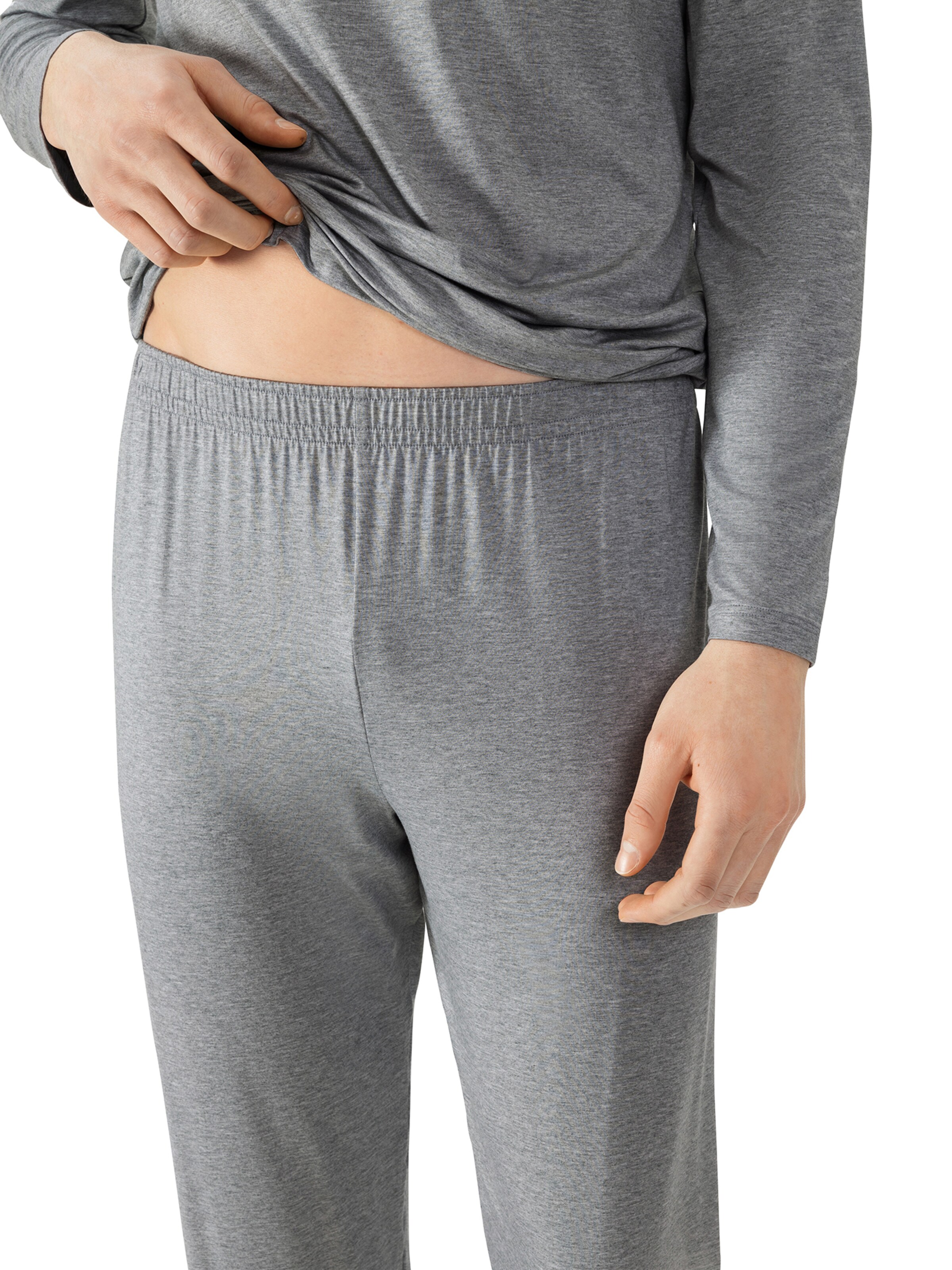 Pyjama long 'Easy Night' Mey en gris