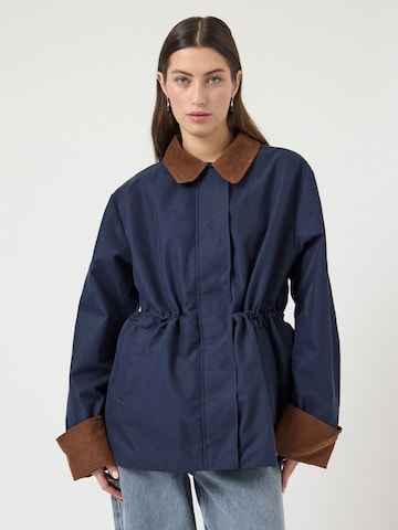 YAS Overgangsparka 'YASAnca' i blå: forside