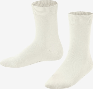FALKE Socks 'Family' in White: front
