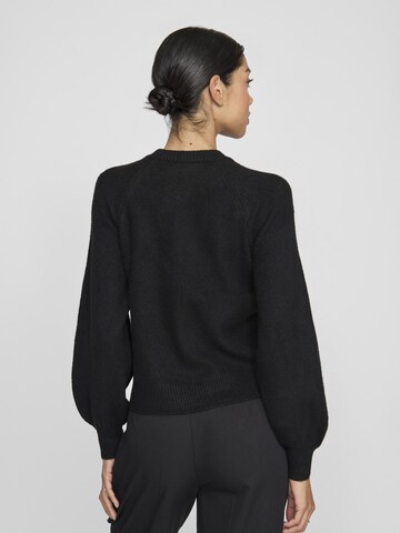 VILA Pullover in Schwarz