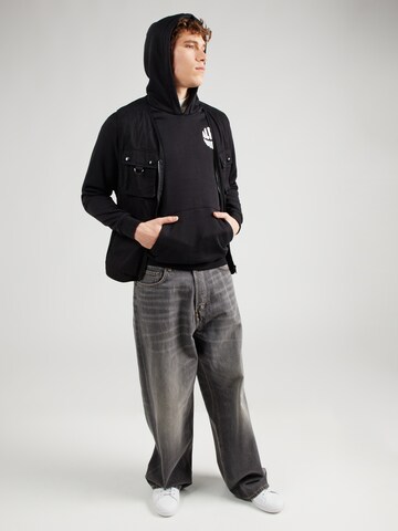 ALPHA INDUSTRIES Mikina – černá