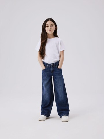 NAME IT Wide leg Τζιν 'Rose' σε μπλε: μπροστά