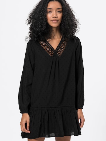 Robe 'Hermine' ABOUT YOU en noir : devant