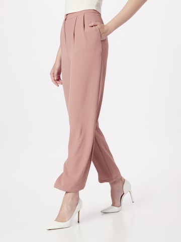 ABOUT YOU Zúžený Kalhoty 'Ava' – pink: přední strana