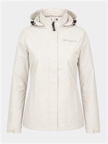 deproc Winter jacket 'Outdoorjacke LAVAL Damen Regenjacke, Wanderjacke' in White