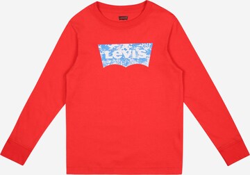 LEVI'S ® Shirt 'Batwing' in Rood: voorkant