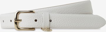 Marie Lund Belt in White: front