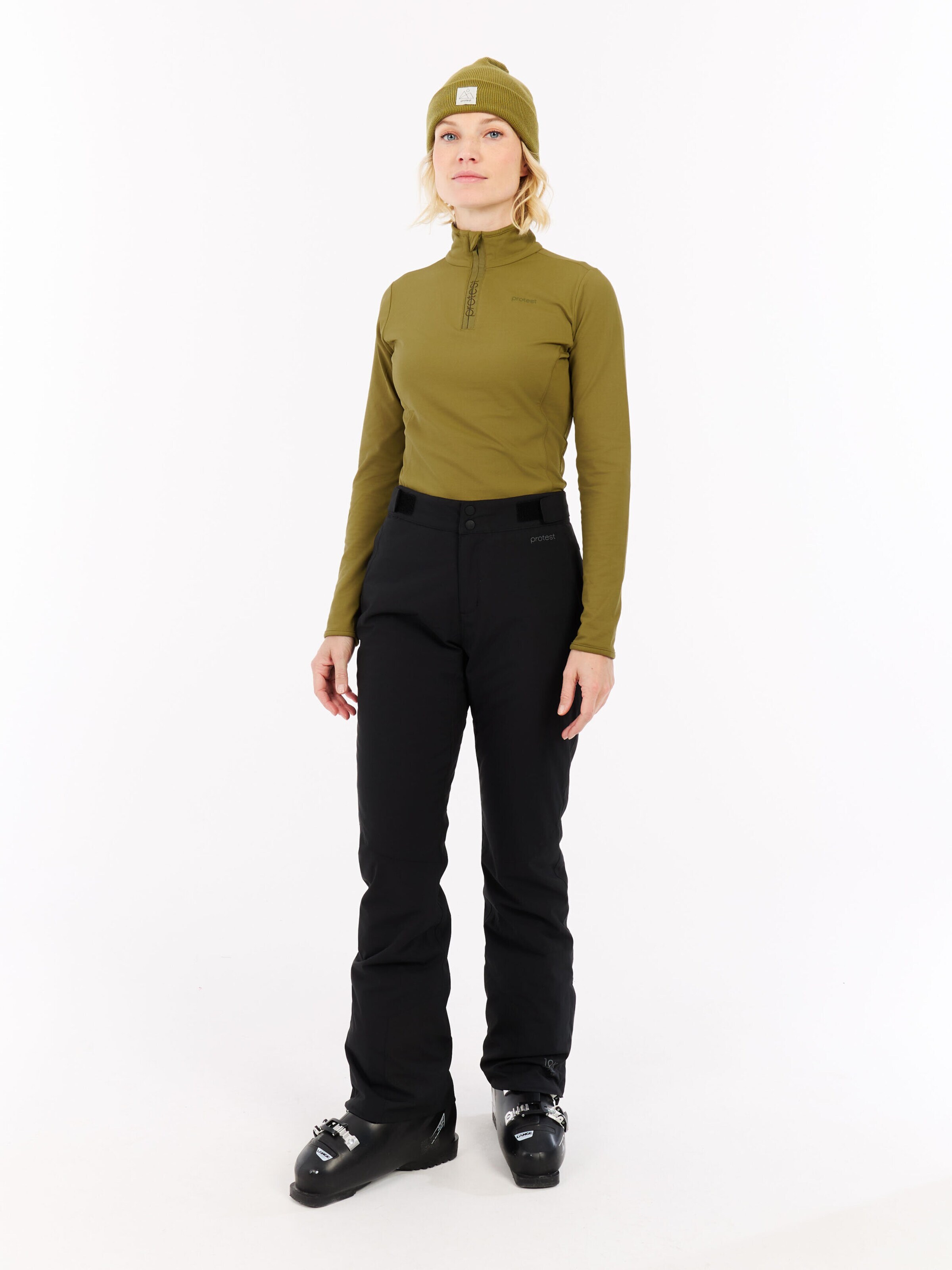 PROTEST Sportief sweatshirt 'REFABRIZ' in Groen