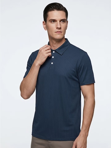 ALLTHEMEN Shirt 'Rhythmus' in Blue