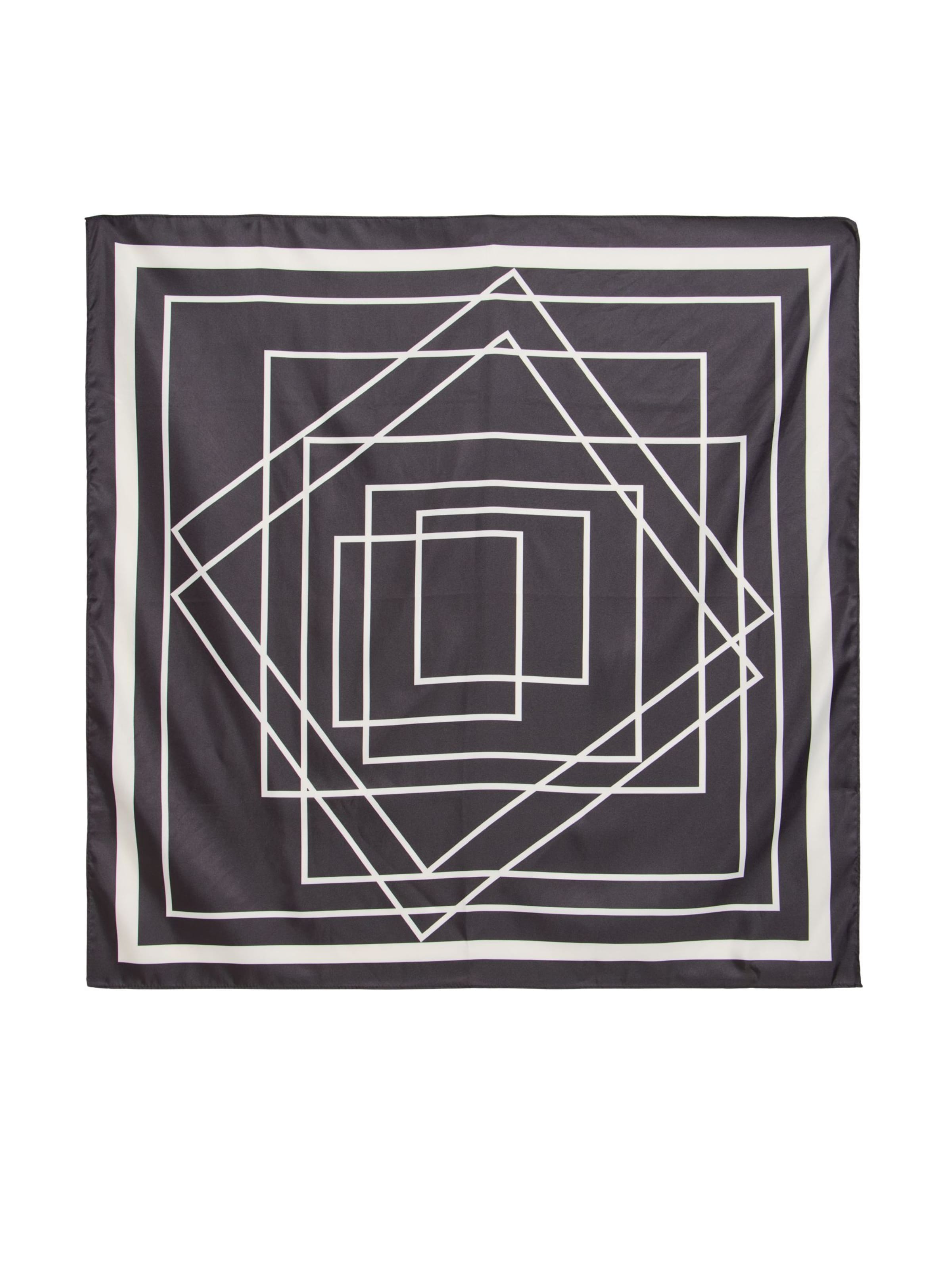 VILA Sjal 'VIGrafic' i sort / hvid, Produktvisning