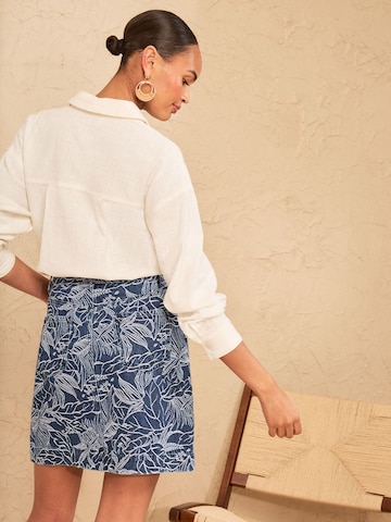 love & roses Rock in Blau