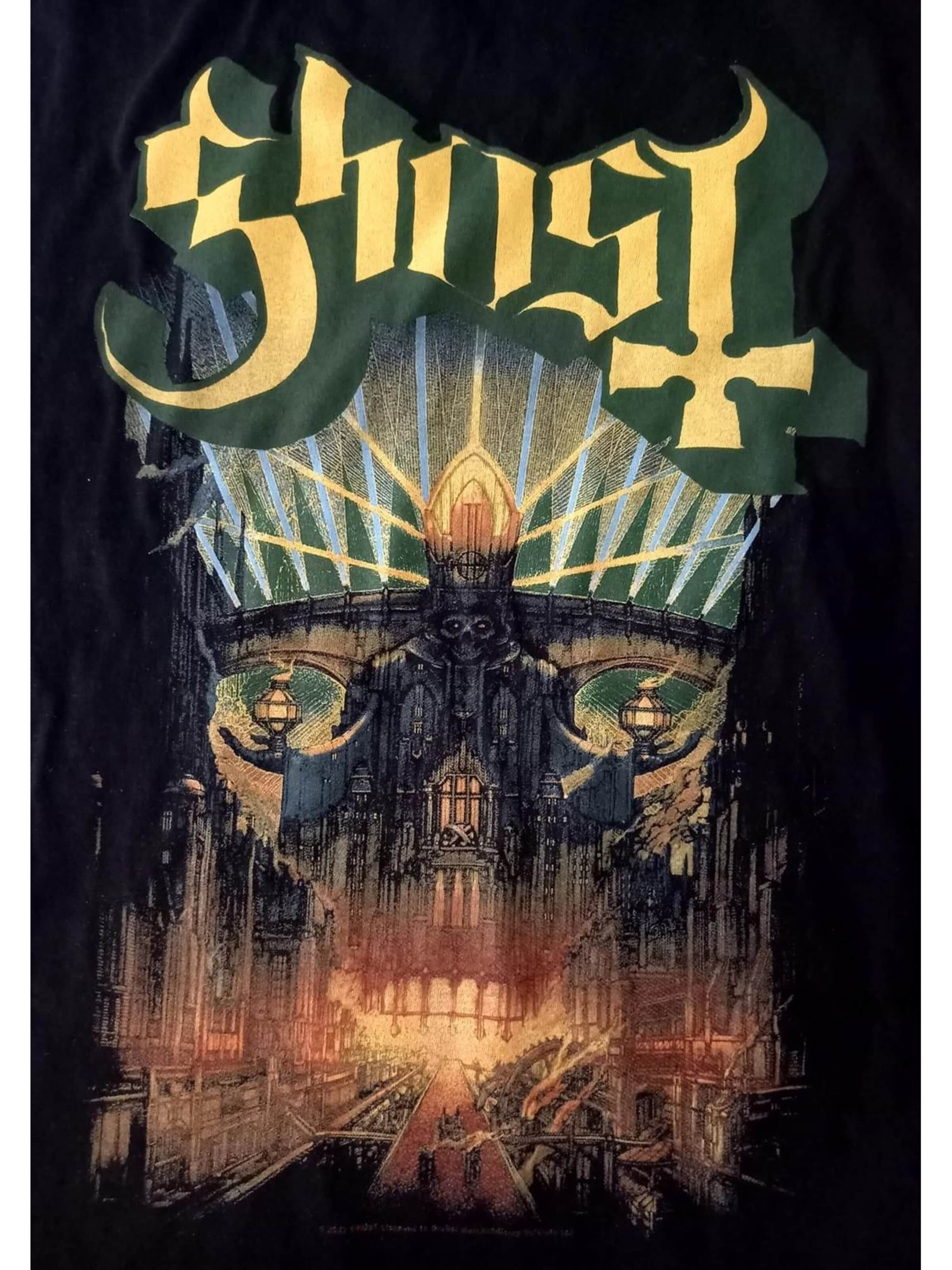 T-Shirt 'Ghost Meliora  T-Shirt' Ghost en noir
