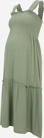 Vero Moda Maternity - Vestido de verano 'MENNY' en verde: frente