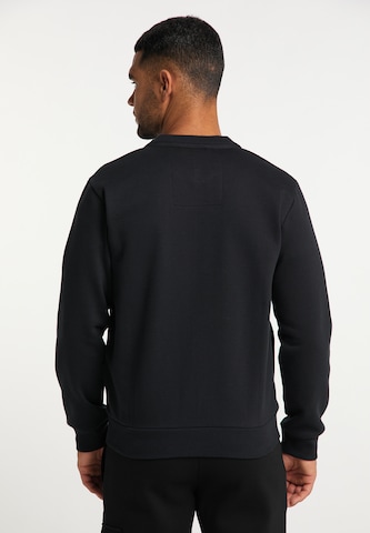 BRUNO BANANI Zip-Up Hoodie in Black