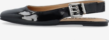 Ballerina 'Rose' di Bianco in nero: frontale