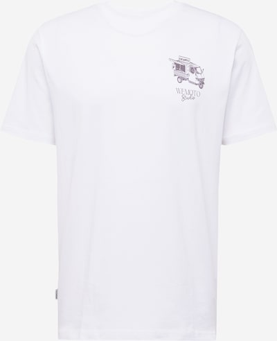 Wemoto Shirt 'Fragola' in Blackberry / White, Item view