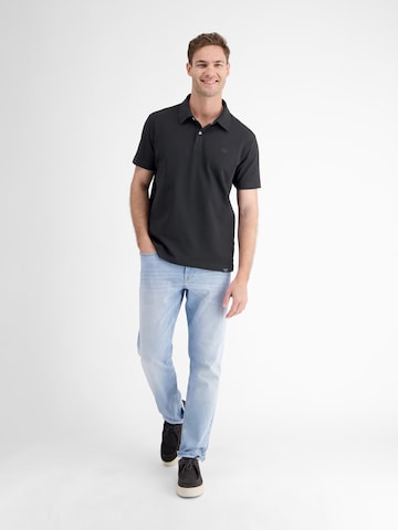 T-Shirt ' ' LERROS en noir : devant