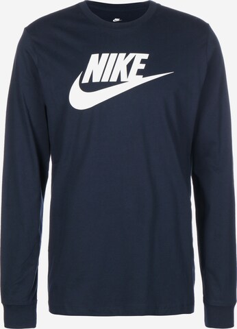 Nike Sportswear Shirt in Blau: predná strana