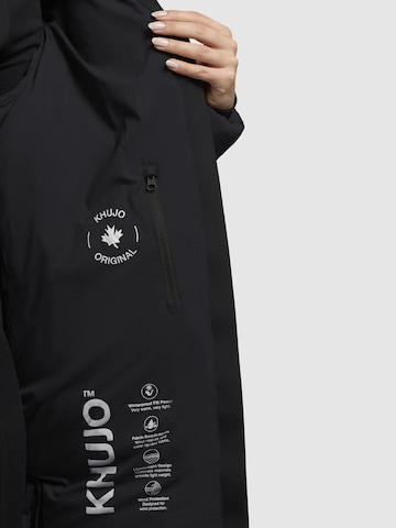khujo - Sobretudo de inverno 'Julina3' em preto