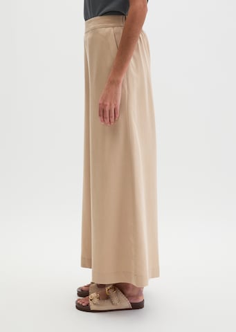 Wide Leg Pantalon Marc O'Polo en beige