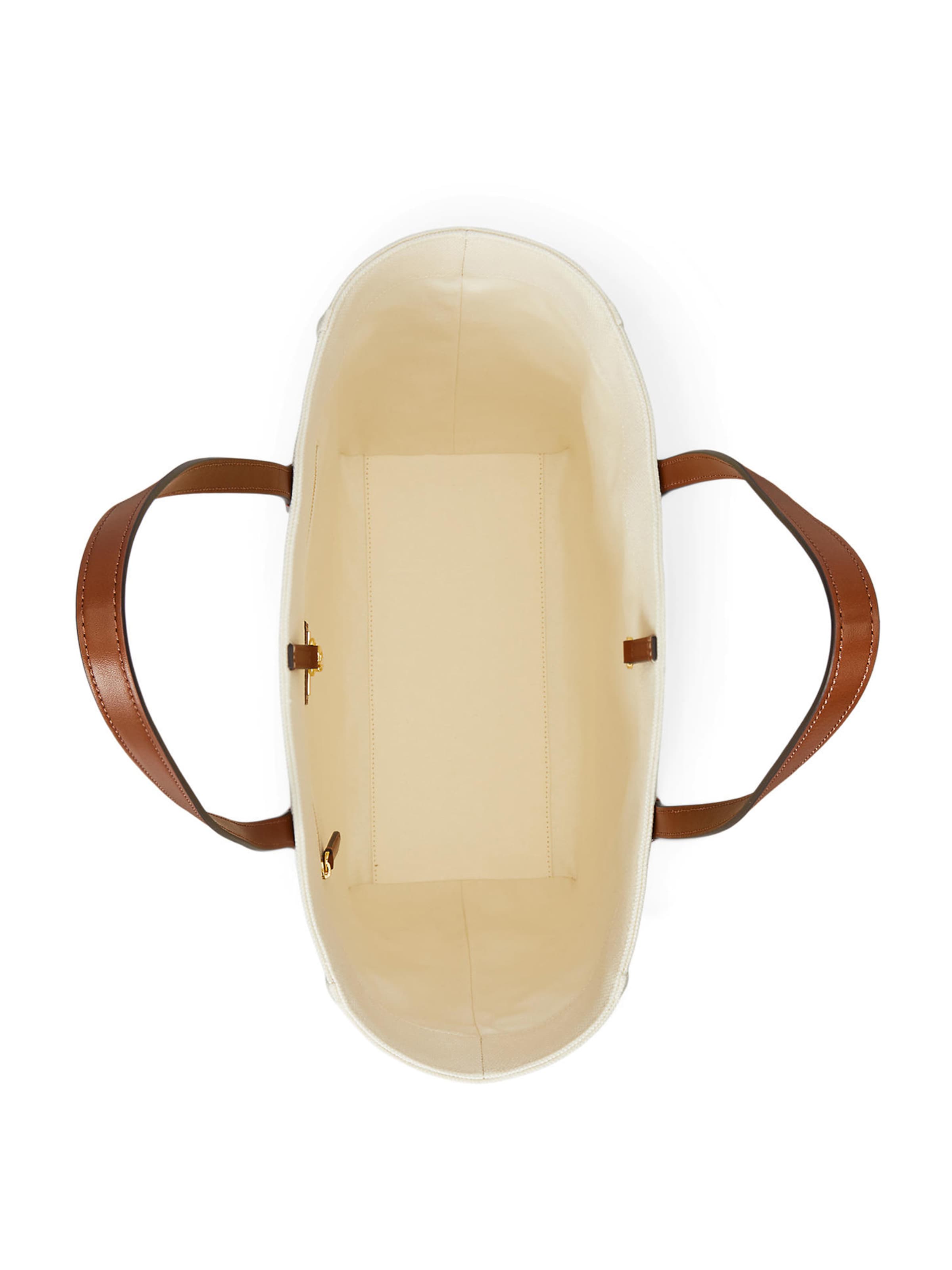 balta Lauren Ralph Lauren Pirkinių krepšys