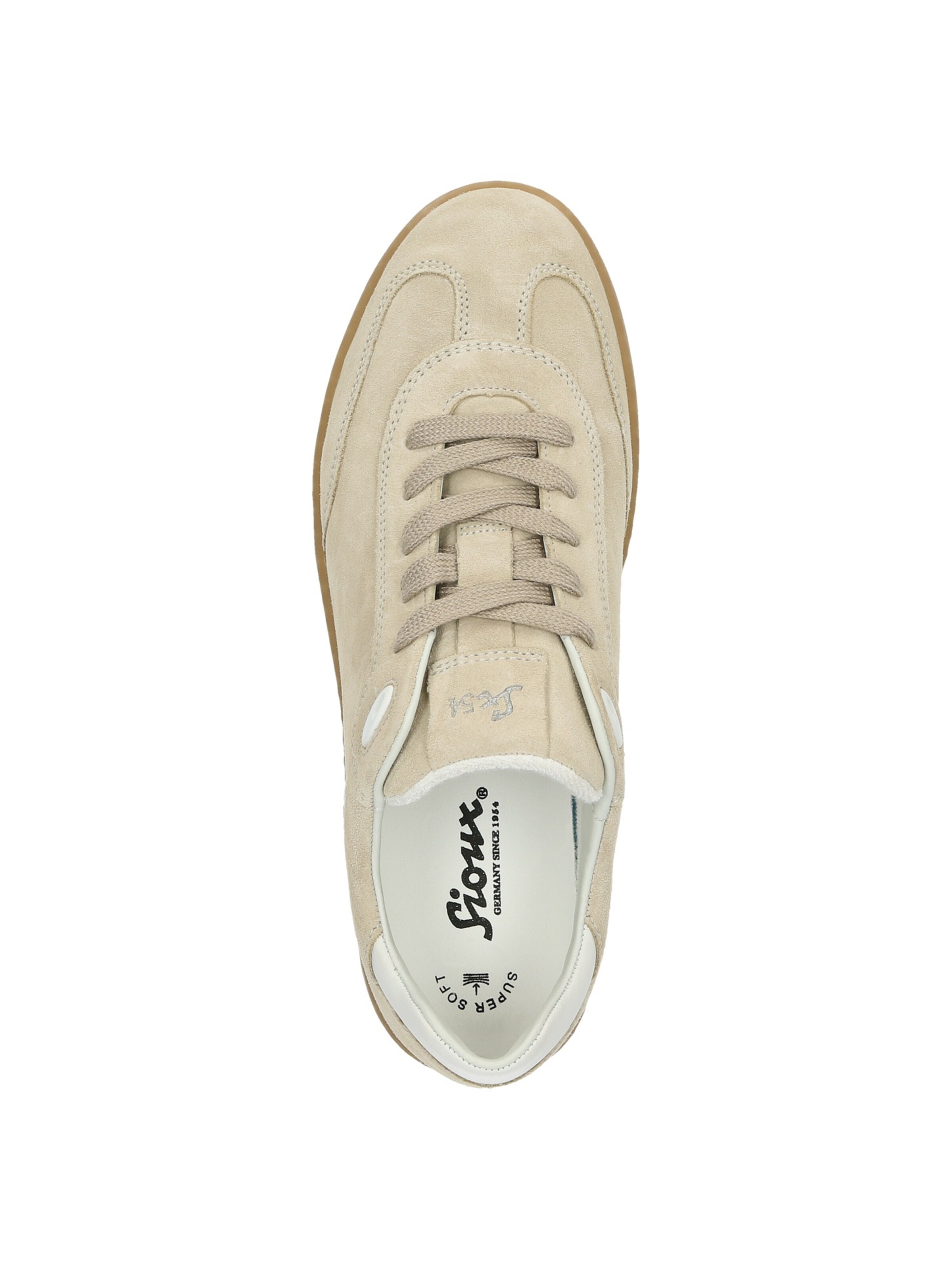 Baskets basses 'Tedroso-708' SIOUX en beige