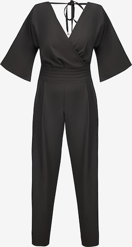 Karko Jumpsuit 'Ewita' in Zwart: voorkant